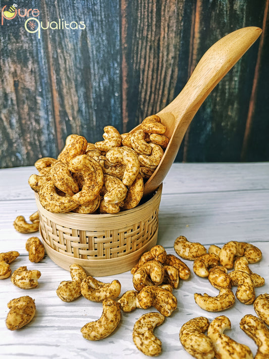 Flavored Cashew Nuts, Pepper Garlic